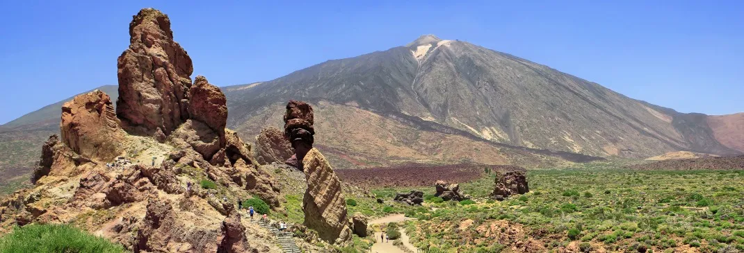 Berg und Felsformationen auf Teneriffa.
